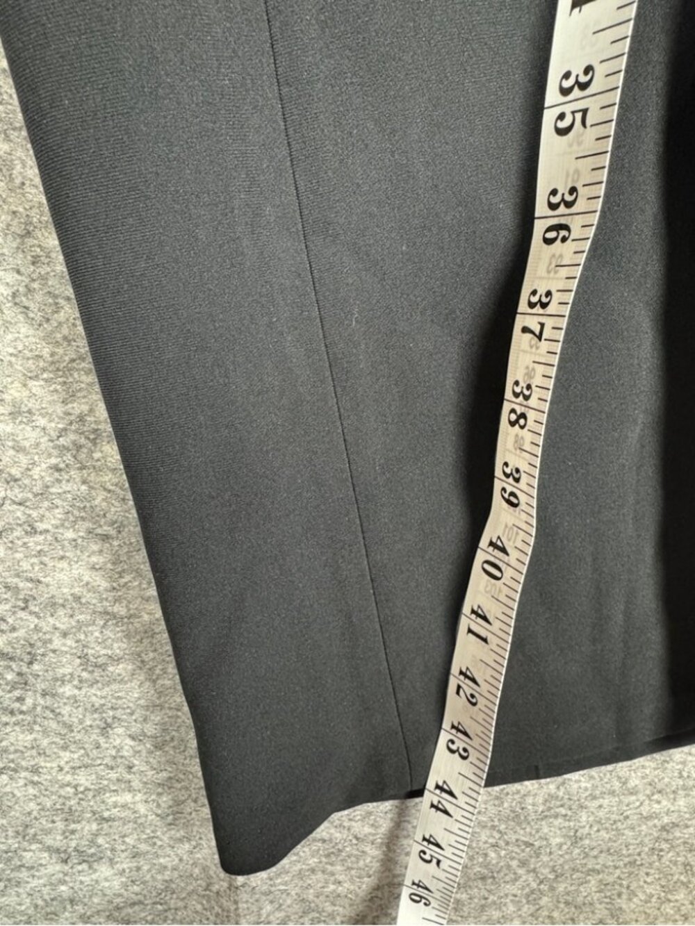 Marina Rinaldi Wide Leg Pants Black Italian Designer Size 23 Quiet Luxury Plus - Picture 11 of 16